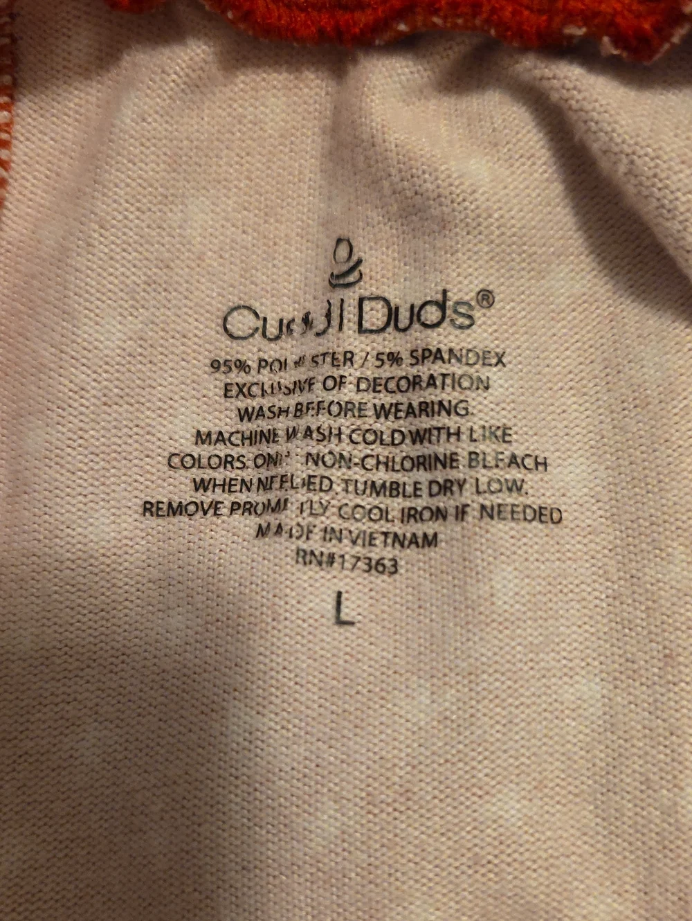 Cuddl Duds soft pull